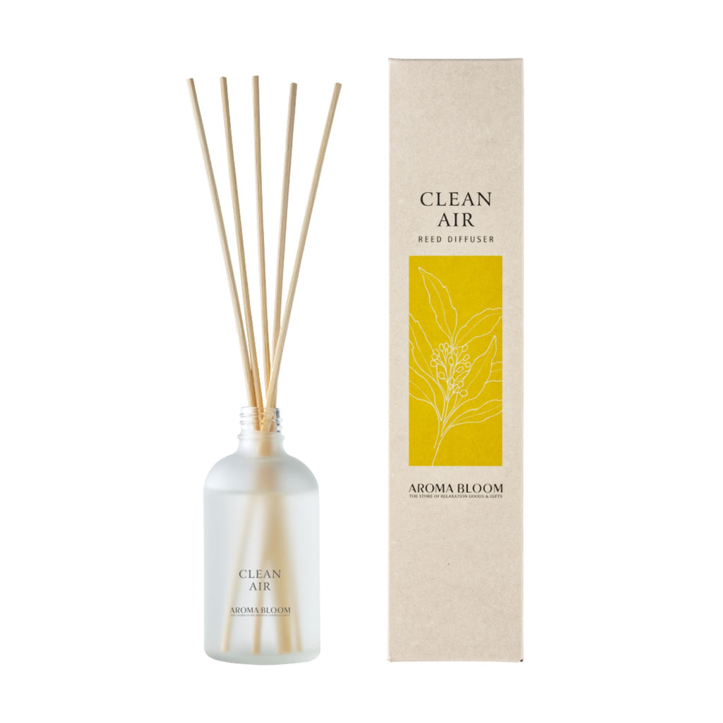リードディフューザー【 クリーンエアー 】 90mL— Aroma Bloom